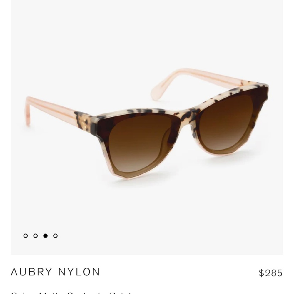 AUBRY NYLON | MATTE OYSTER TO PETAL sunglasses